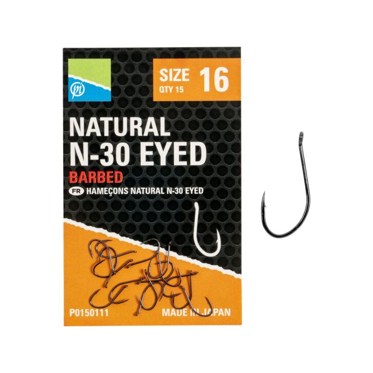 Preston Natural N-30 Eyed - Size 16