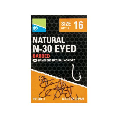 Preston Natural N-30 Eyed - Size 16