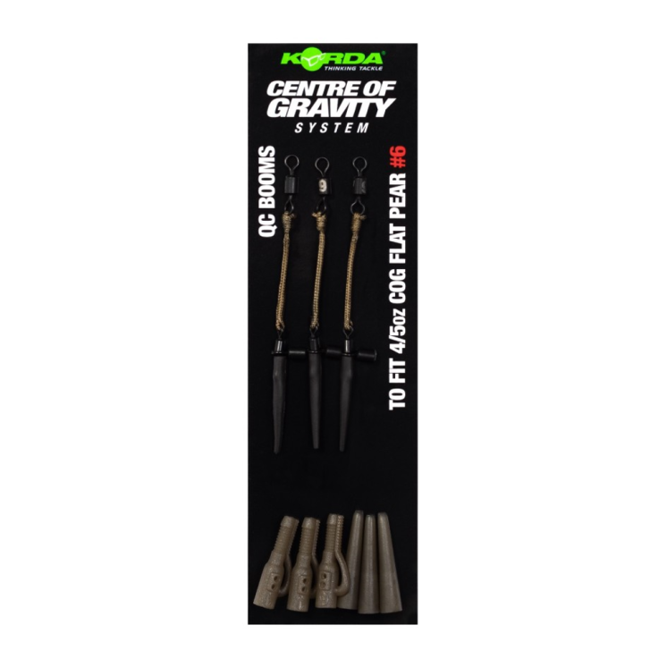 Korda COG Boom QC Flat Pear 4/5oz