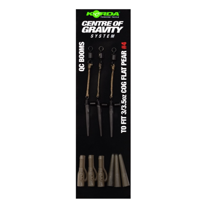 Korda COG Boom QC Flat Pear 4/5oz