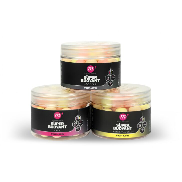 Mainline Cell Super Buoyant Pop-Ups - 13mm PYW Mix