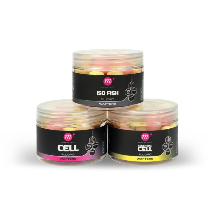 Mainline Cell Fluoro Wafters - 15mm PYW Mix