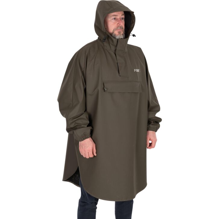 Fox Khaki Poncho - One Size