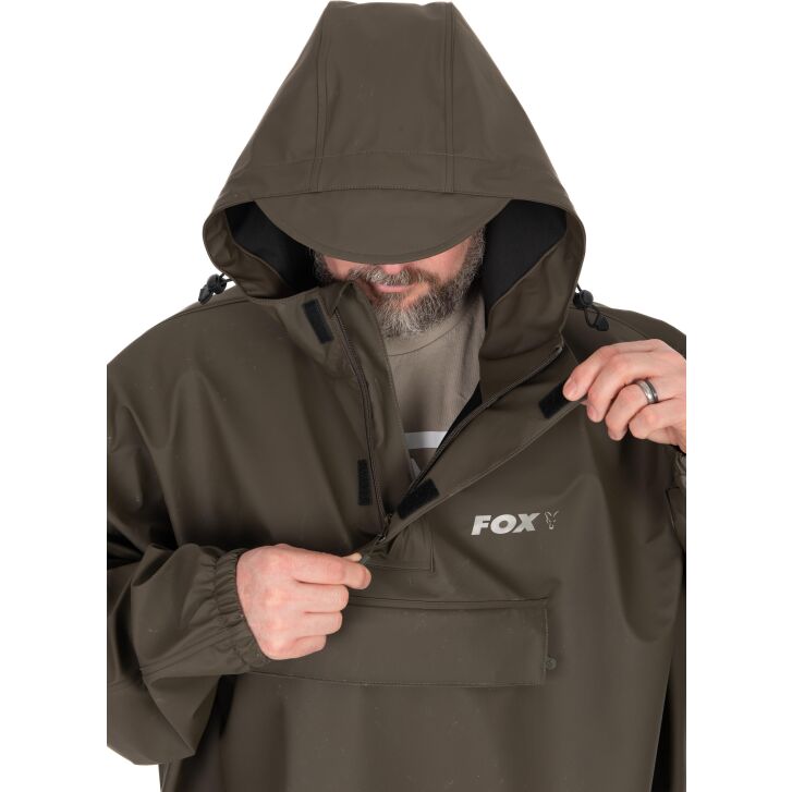 Fox Khaki Poncho - One Size