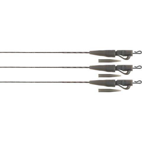 Fox Edges Naturals Submerge Lead Clip Leaders 30lb 3pcs