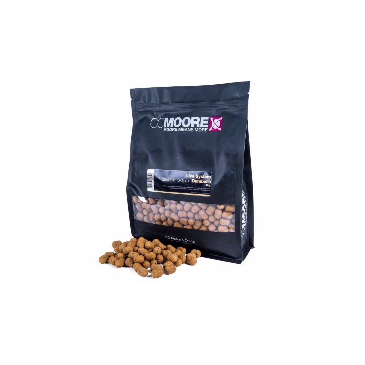 CCmoore Live System Shelf Life Dumbells 15x18mm 5kg