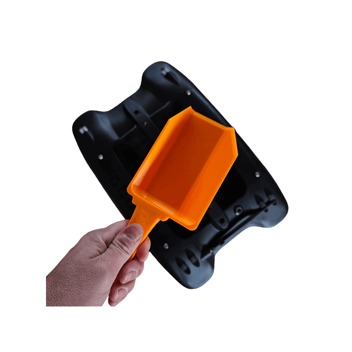 Carplounge RT4 / RT7 voerschep zwart