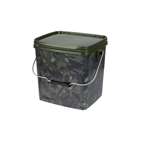 Trakker 13 Ltr Camo Square Container inc tray