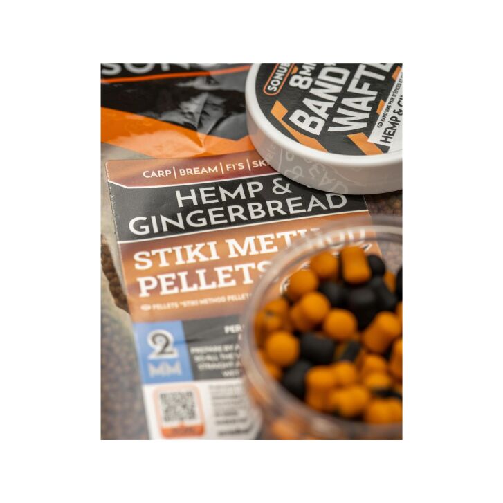 Sonubaits 2mm Stiki Pellets Hemp & Gingerbread