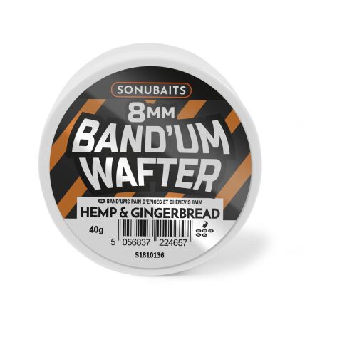 Sonubaits Bandum Wafter 8mm Hemp &amp; Gingerbread
