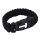 Paracord Armband mit Feuerstarter schwarz
