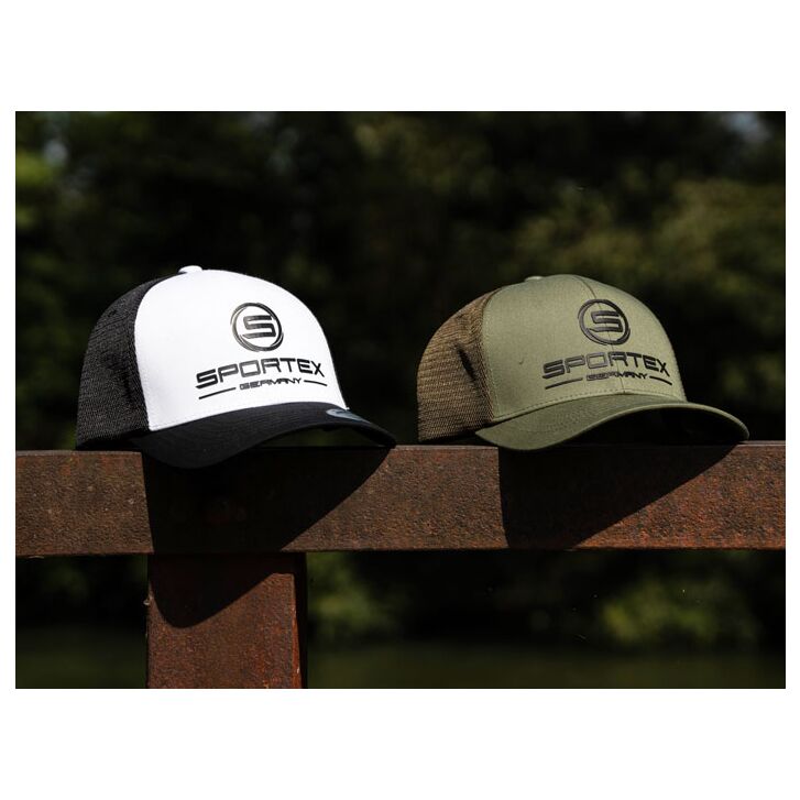 Sportex wit/zwart Cap Snapback Trucker, 6 panel