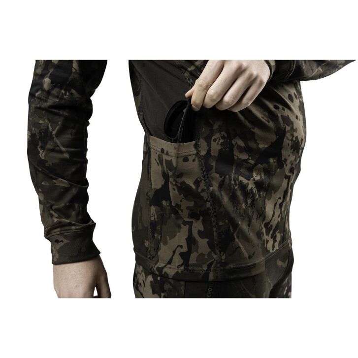 Nash ZT Lite Luxe Long Sleeve T Shirt Camo XL