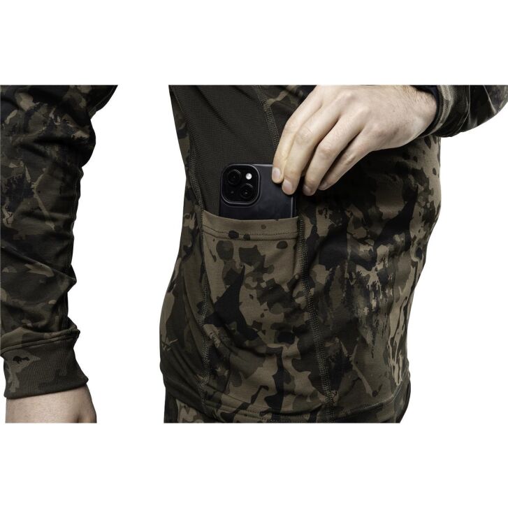 Nash ZT Lite Luxe Long Sleeve T Shirt Camo XL