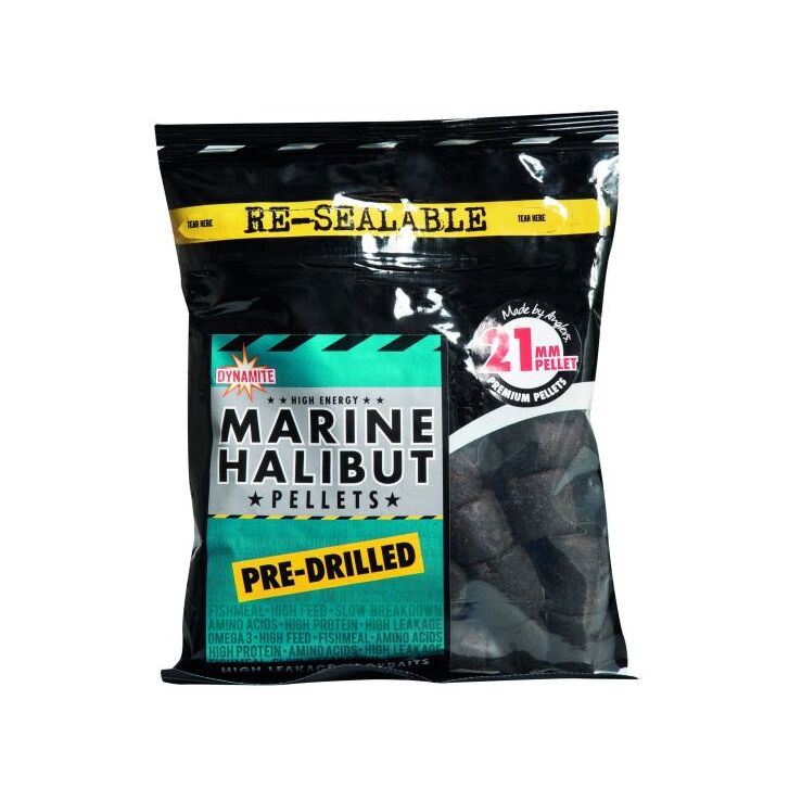 DYNAMITE BAITS Marine Halibut Pellets 8mm 900g