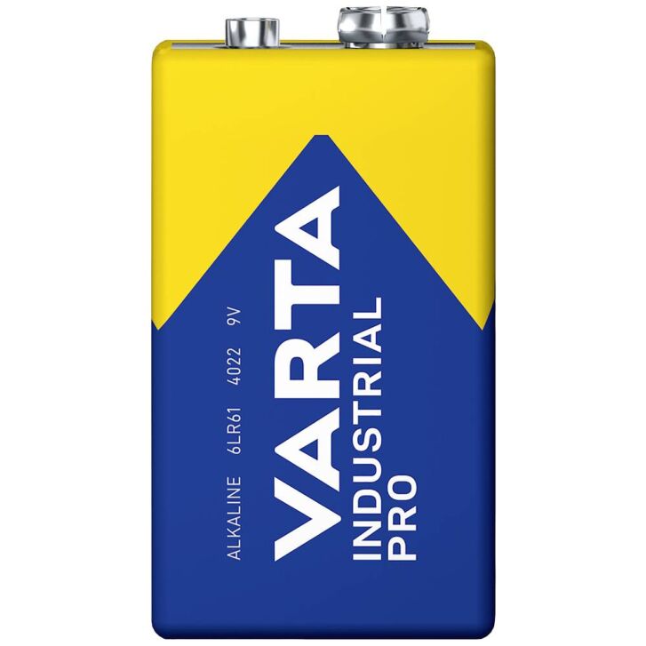Varta INDUSTRIAL PRO  9 V Block-Batterie  für Delkim etc