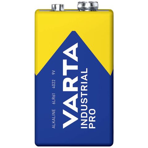 Varta INDUSTRIAL PRO  9 V Block-Batterie  für Delkim...