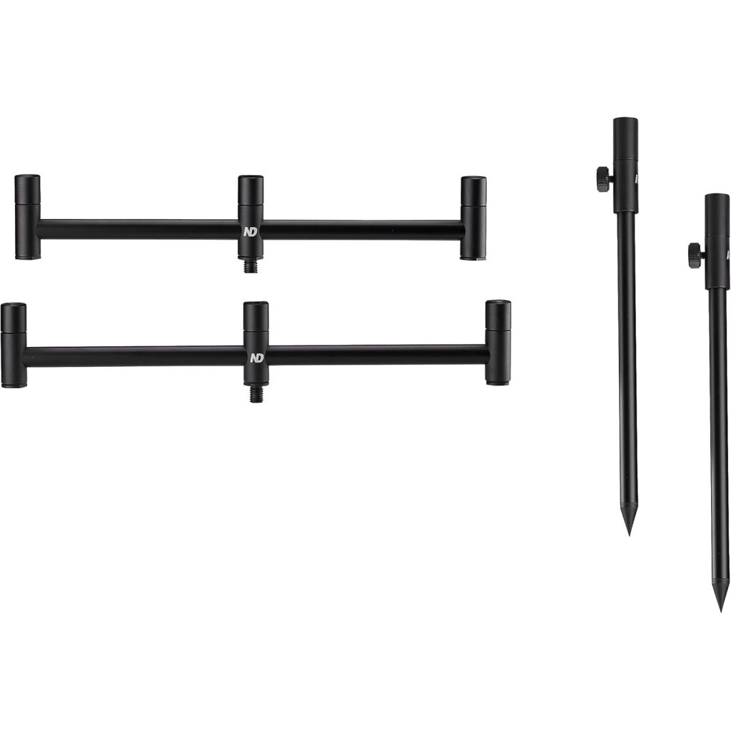 New Direction Tackle Buzz Bars Aluminium 3 Rod Banksticks und Banksticks | Rod Pods