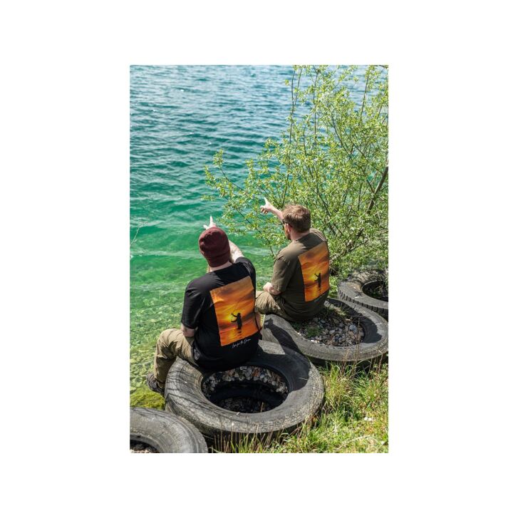 Korda Sunrise Tee Black L