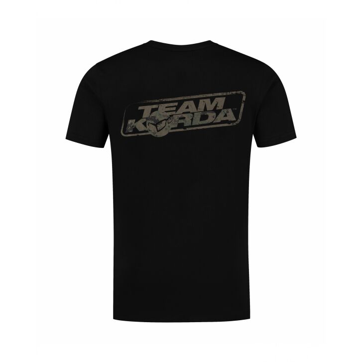 Korda TK Digi Kamo Tee Black XL
