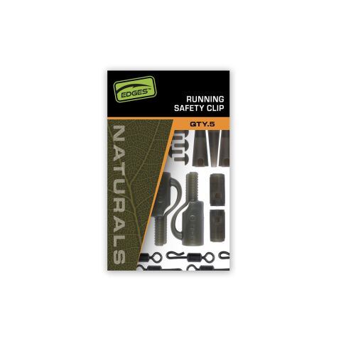 Fox Edges Naturals Running Safety Clip Kit 5pcs