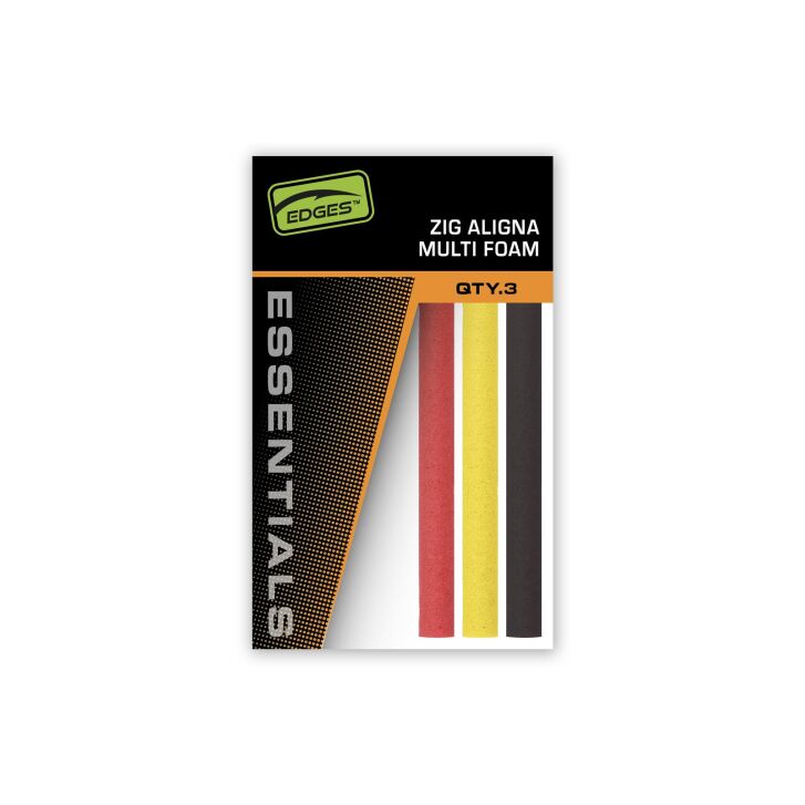 Fox Edges Zig Aligna kit Multi Foam kit (yellow, red and black)