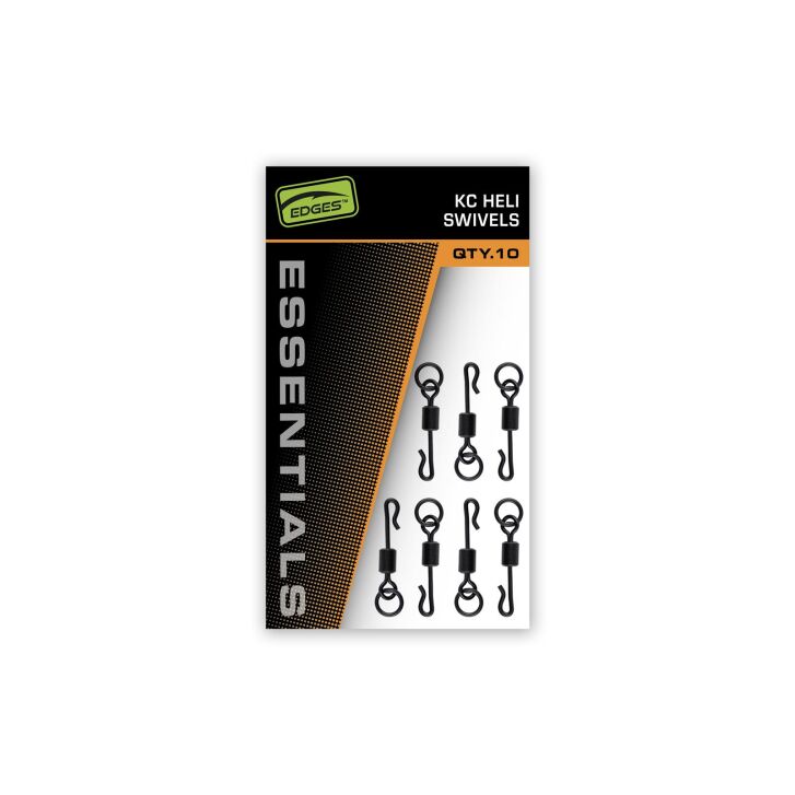 Fox Edges KC Heli Swivels 10pcs