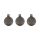 Fox Edges 0.5g Large Shot On The Hook 9pcs