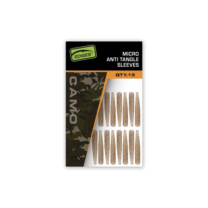 Fox Edges Camo Micro Anti Tangle Sleeves 15pcs