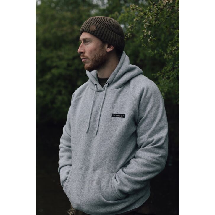 Korda Mindset Patch Hoodie | Heather Grey XXL