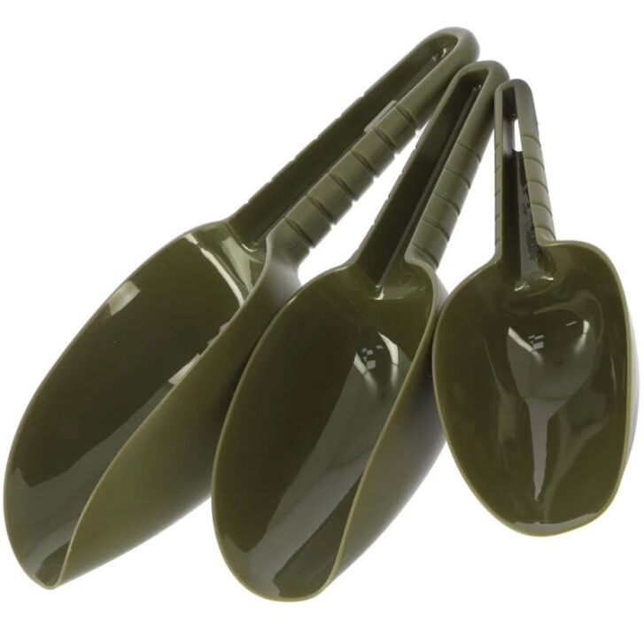 NGT Baiting Spoon Set 3-delig