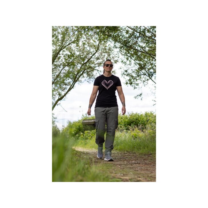 Korda Womens Love T-Shirt | Black XXXL