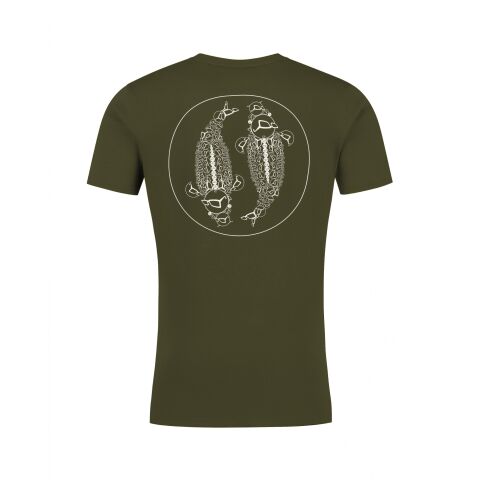 Korda Womens Mandala T-Shirt | Dark Olive M