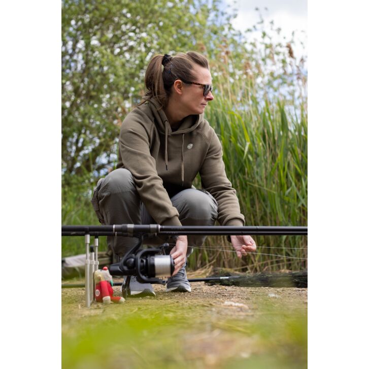 Korda Womens Kore Hoodie | Dark Olive S