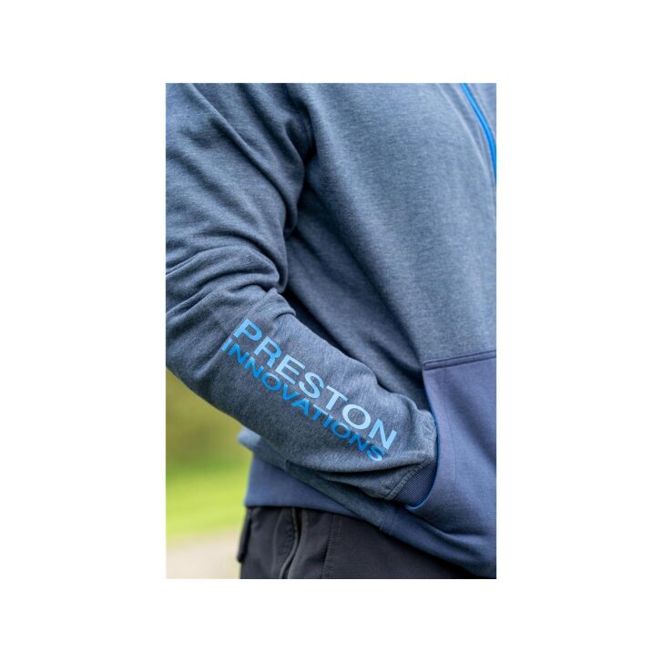 Preston Navy Tide Zip Hoodie
