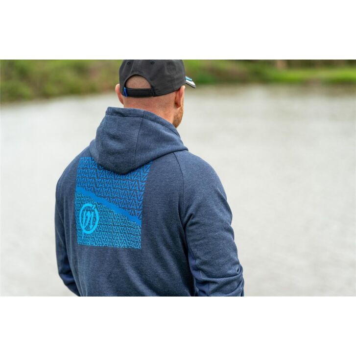 Preston Navy Tide Zip Hoodie