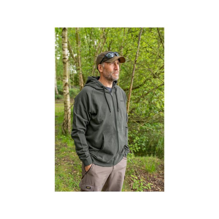 Avid Bearing Zip Hoodie (Green) - XXL