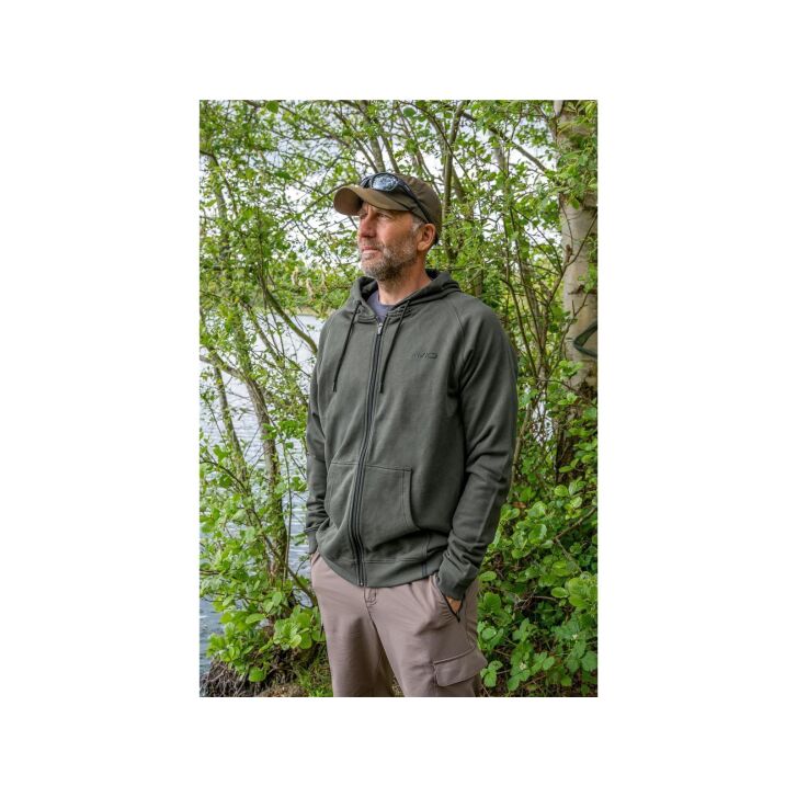 Avid Bearing Zip Hoodie (Green) - XXL