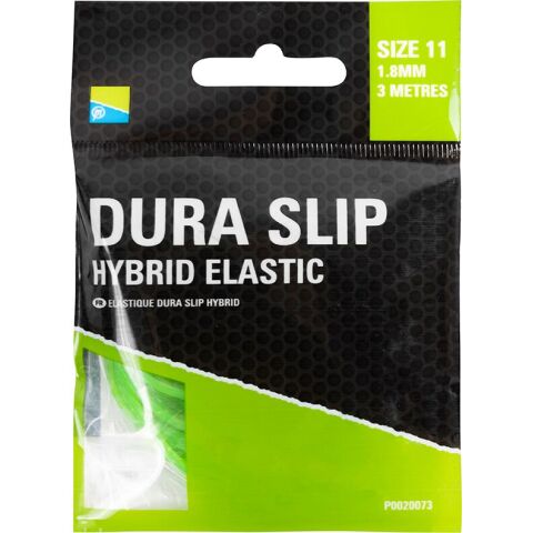 Preston Dura Slip Hybrid Elastic - Size 11 Green