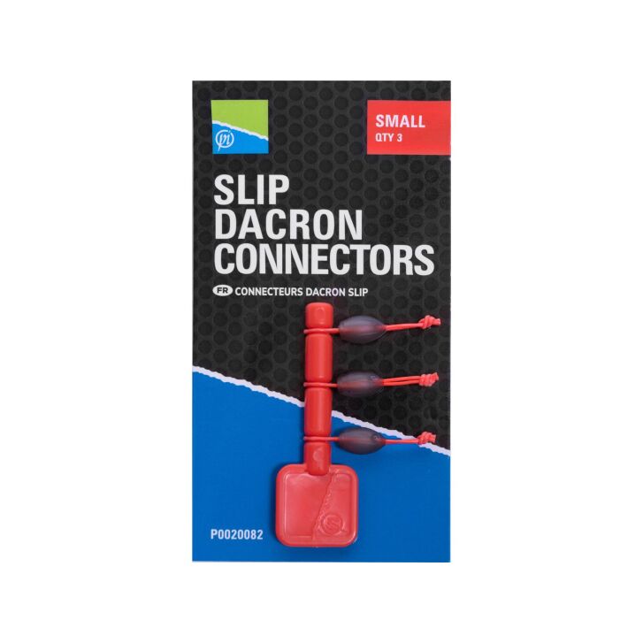 Preston Slip Dacron Connector - Small