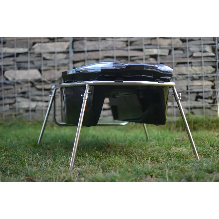 Carp Royal CR-X / Toslon  Futterboot Stand / Baitboat Pod  mit universalem Bankstick Gewinde EDELSTAHL