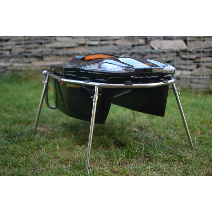 Carp Royal CR-X / Toslon  Futterboot Stand / Baitboat Pod  mit universalem Bankstick Gewinde EDELSTAHL