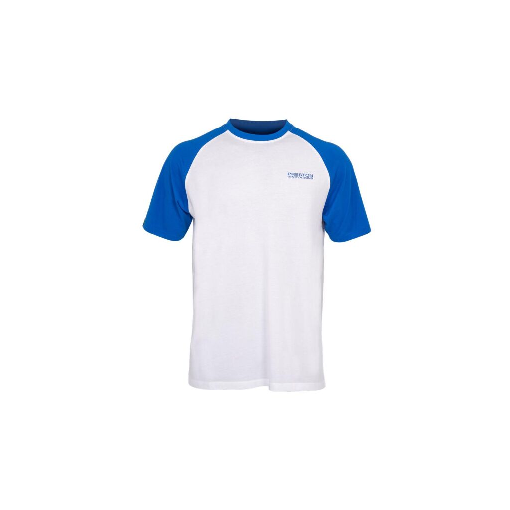 Preston Lightweight White Raglan T-Shirt | Feeder & Match & Pole