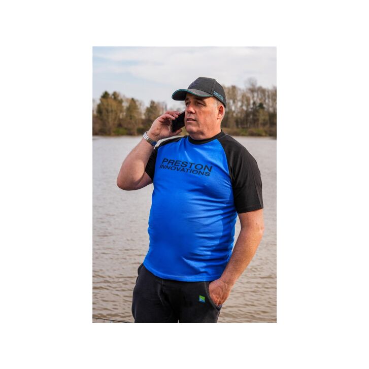 Preston Lightweight Blue Raglan T-Shirt