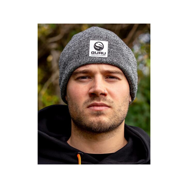Guru Grey Patch Beanie
