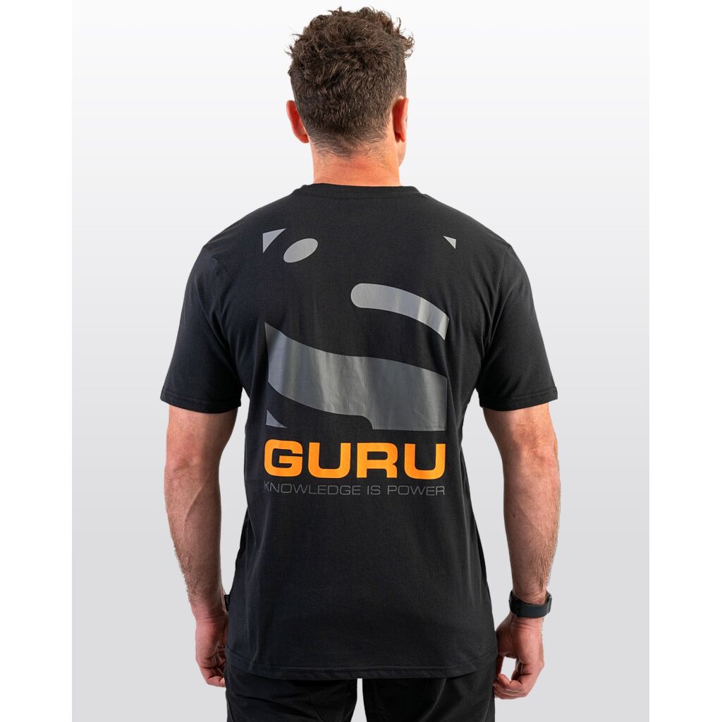 Guru Magnify Tee | Black | Feeder & Match Bekleidung | T-Shirt
