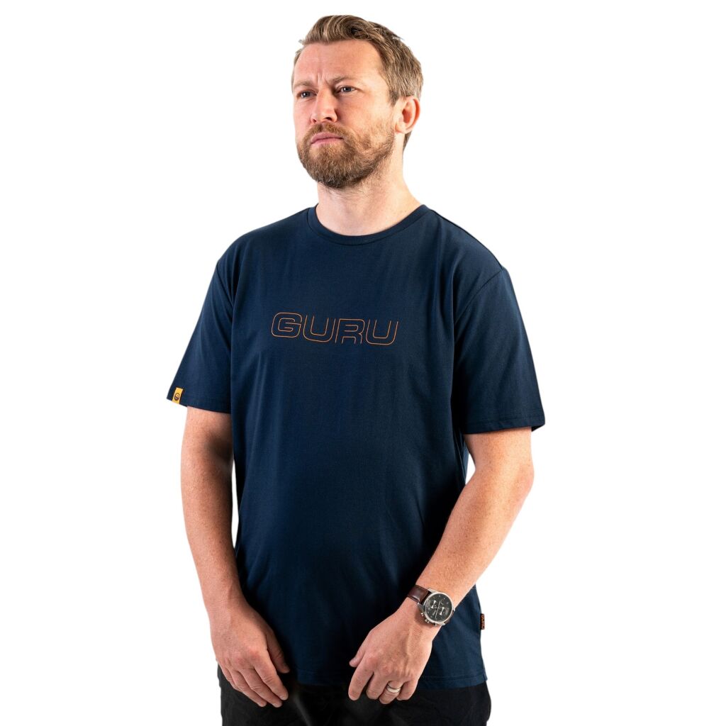 Guru Glitch Tee | Navy S | Feeder & Match Bekleidung | T-Shirt