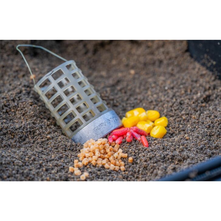 Guru Bait Up X-Change Feeder | Caged
