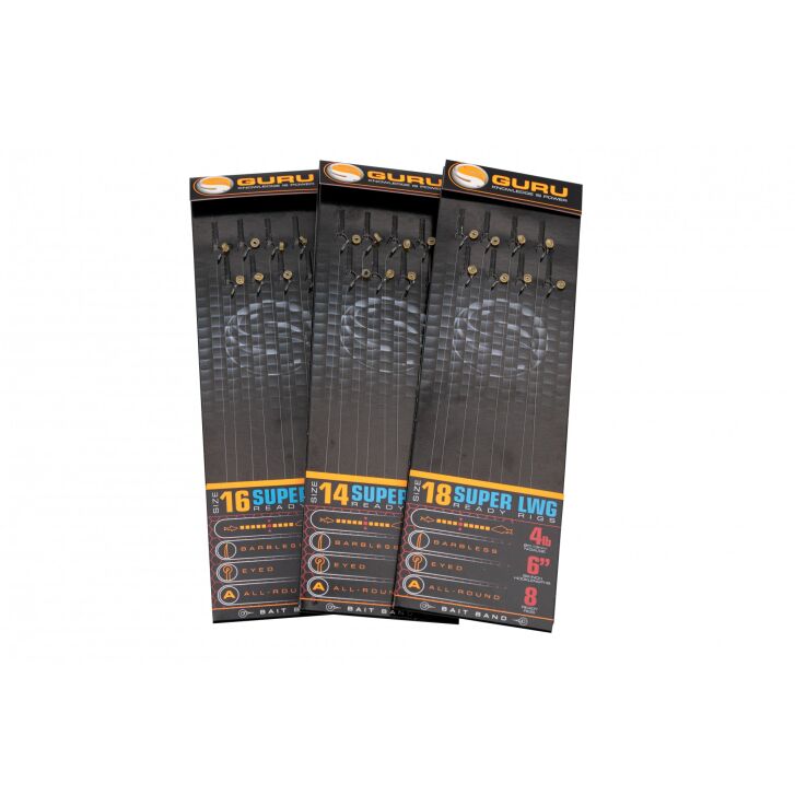 Guru  Super LWG Bait Band Rigs 6"
