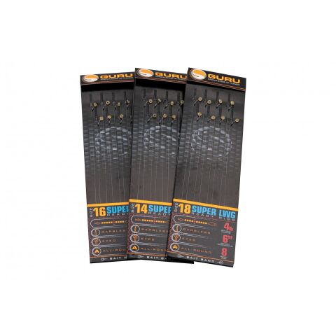 Guru  Super LWG Bait Band Rigs 6"